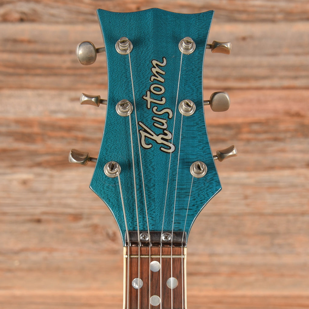 Kustom K200A Teal 1970s - View 6 | MusicMarket