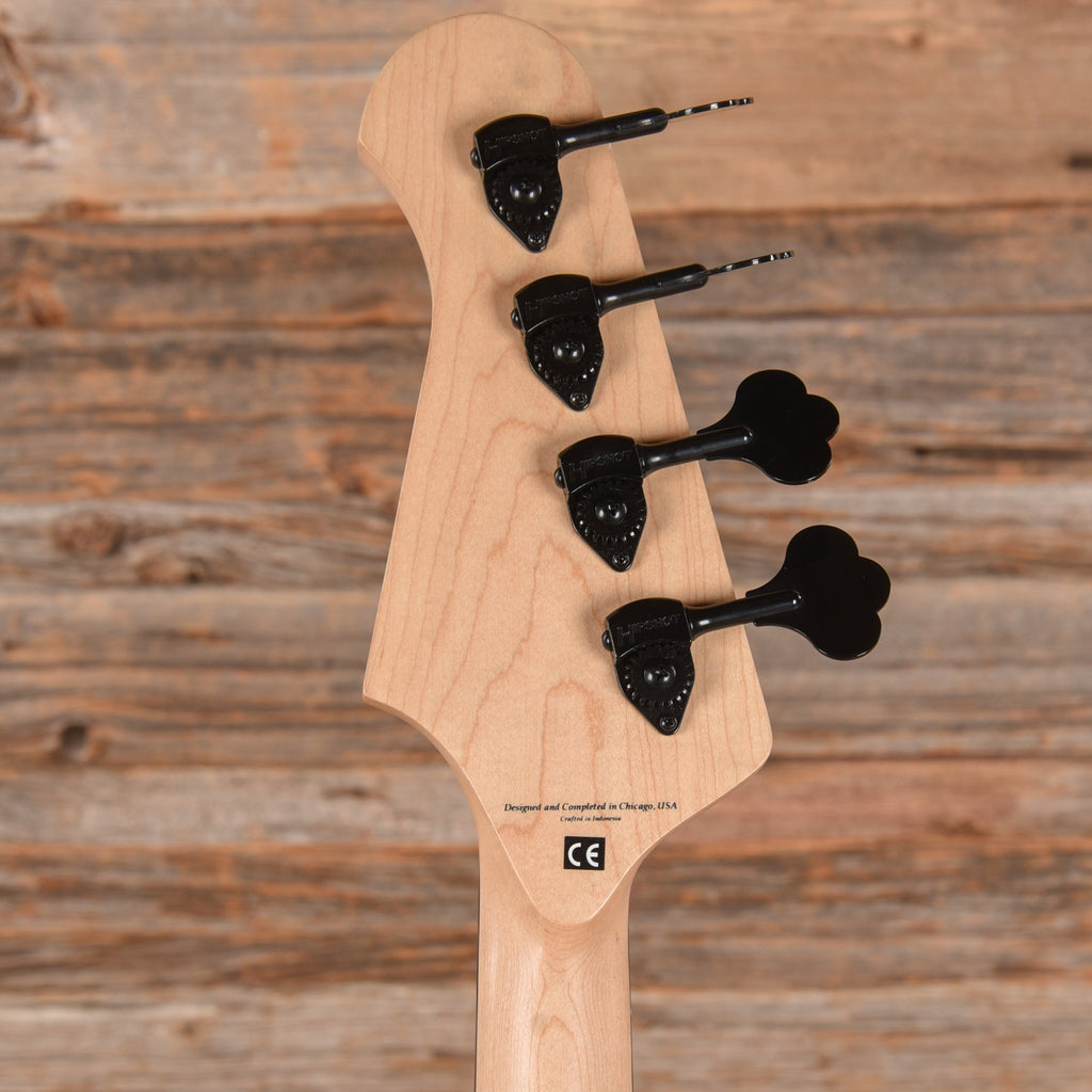Lakland Skyline Series 44-64 Custom Transparent Red 2023 - View 7 | MusicMarket