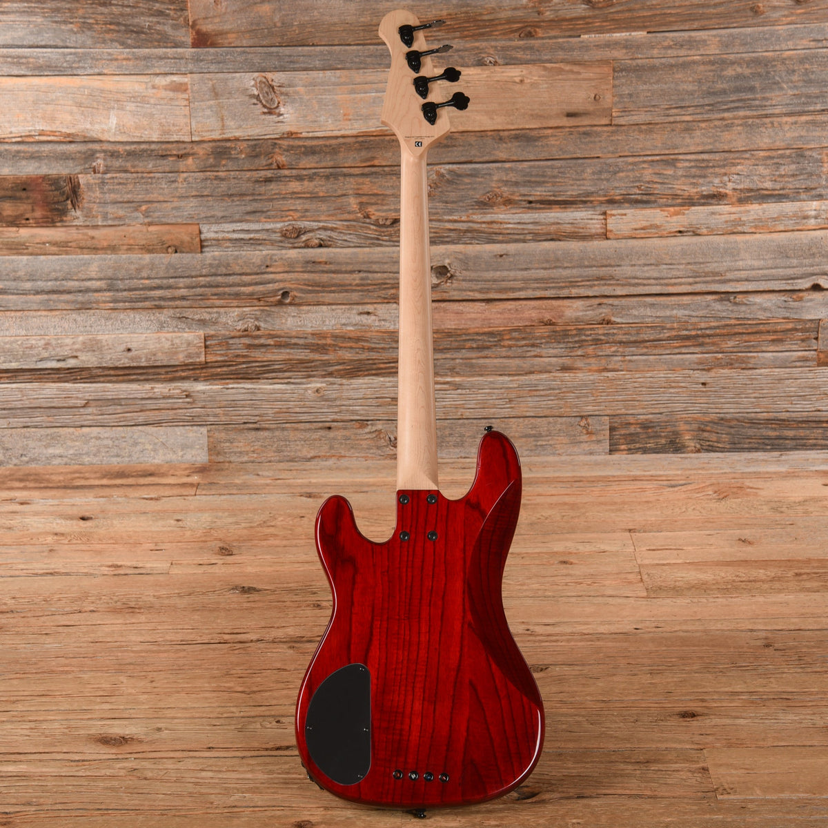 Lakland Skyline Series 44-64 Custom Transparent Red 2023 - View 5 | MusicMarket