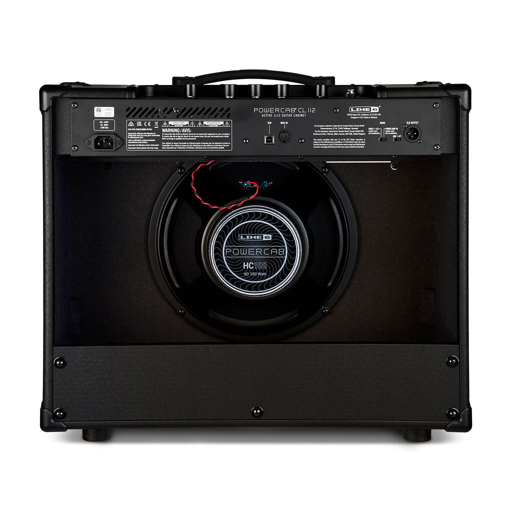 Line 6 PowerCab CL 112 100w 1x12 Multi-Voice Active Guitar Speaker System - View 3 | MusicMarket