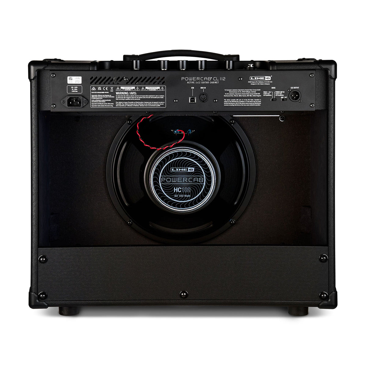 Line 6 PowerCab CL 112 100w 1x12 Multi-Voice Active Guitar Speaker System - View 3 | MusicMarket