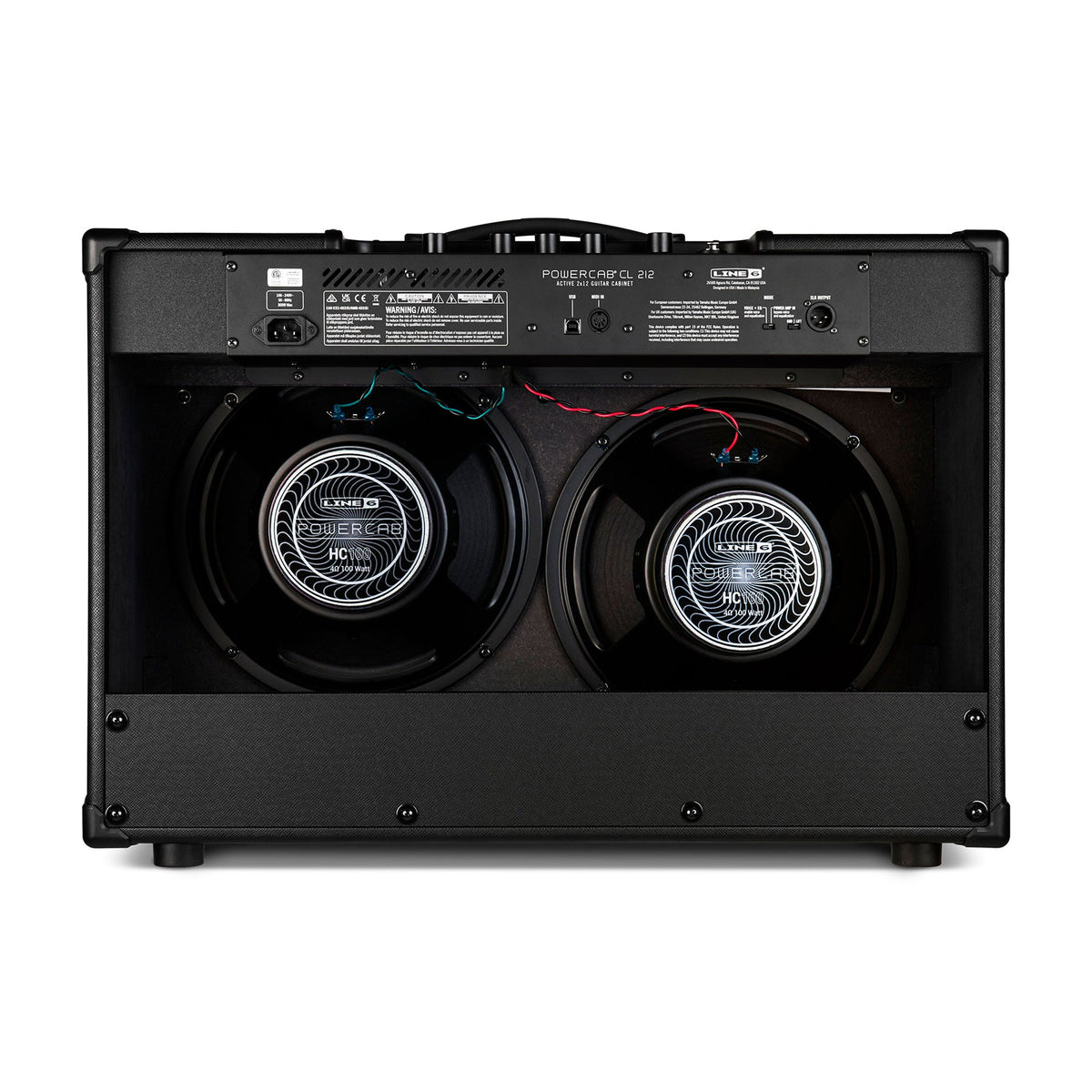 Line 6 PowerCab CL 212 200w 2x12 Multi-Voice Active Guitar Speaker System - View 3 | MusicMarket