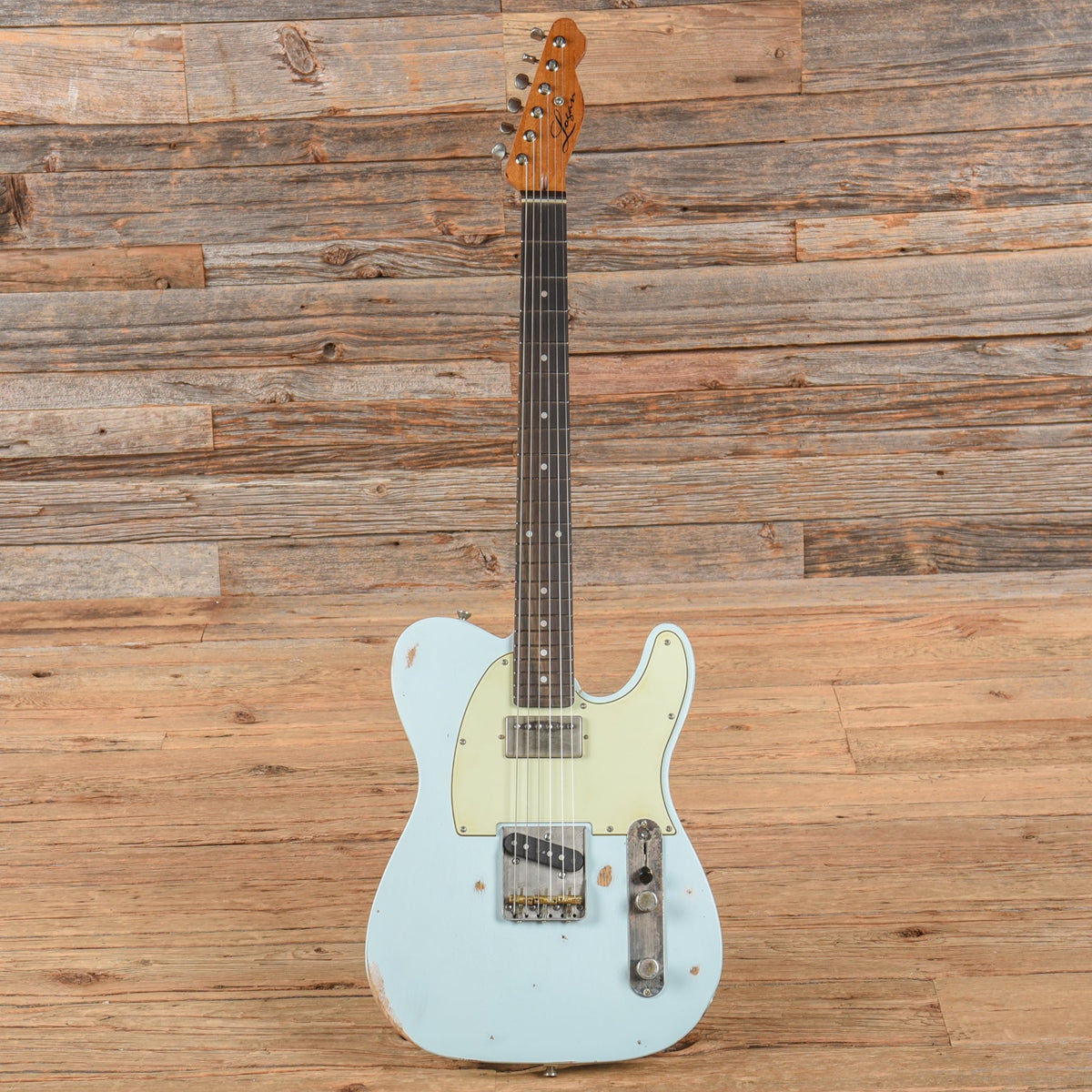 Logan Custom T-Style Sonic Blue - View 4 | MusicMarket