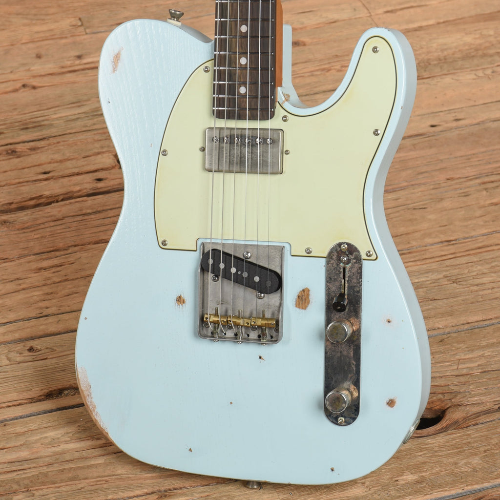 Logan Custom T-Style Sonic Blue - View 2 | MusicMarket