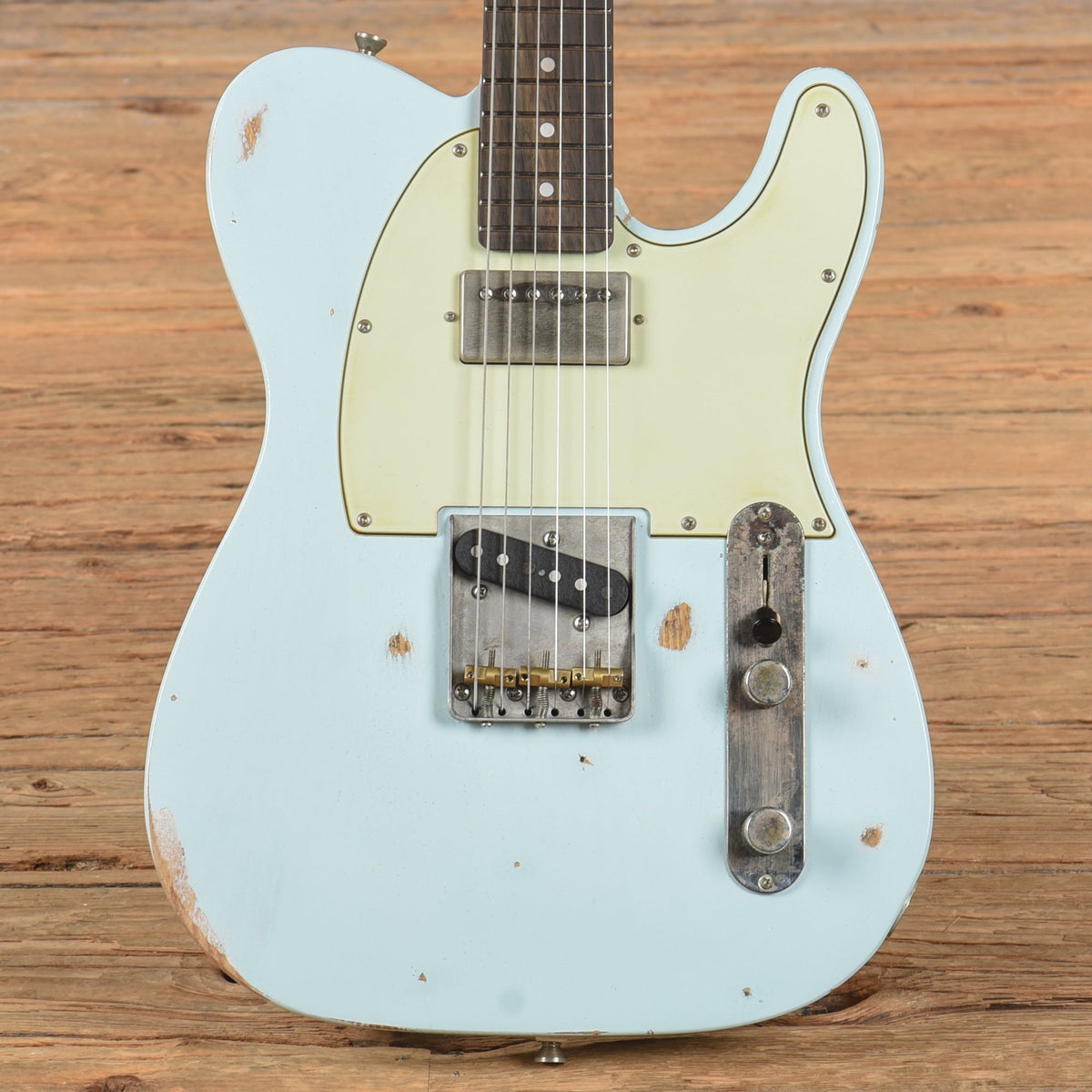 Logan Custom T-Style Sonic Blue - MusicMarket