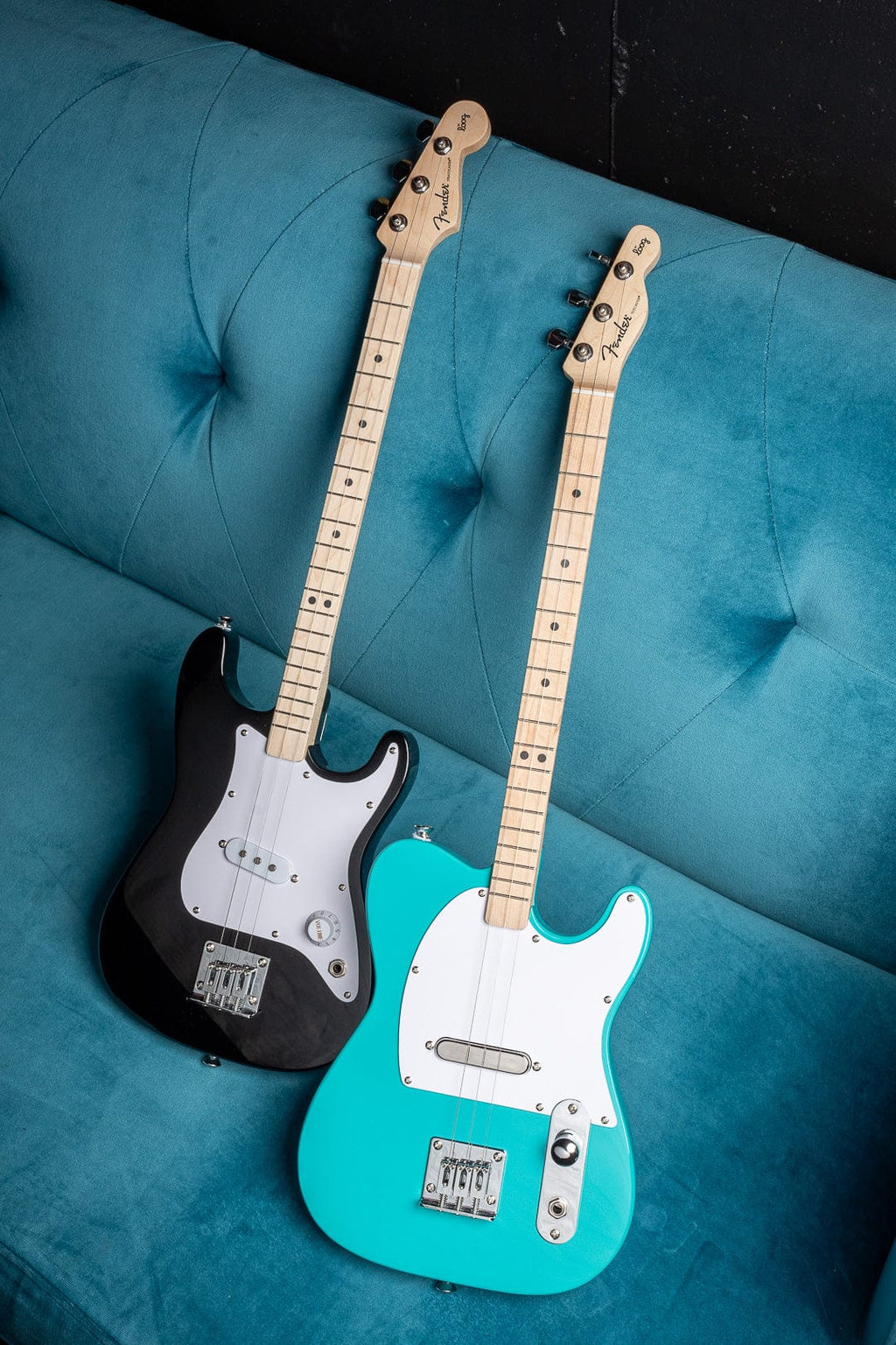 Fender X Loog Telecaster Sea Foam Green - View 9 | MusicMarket