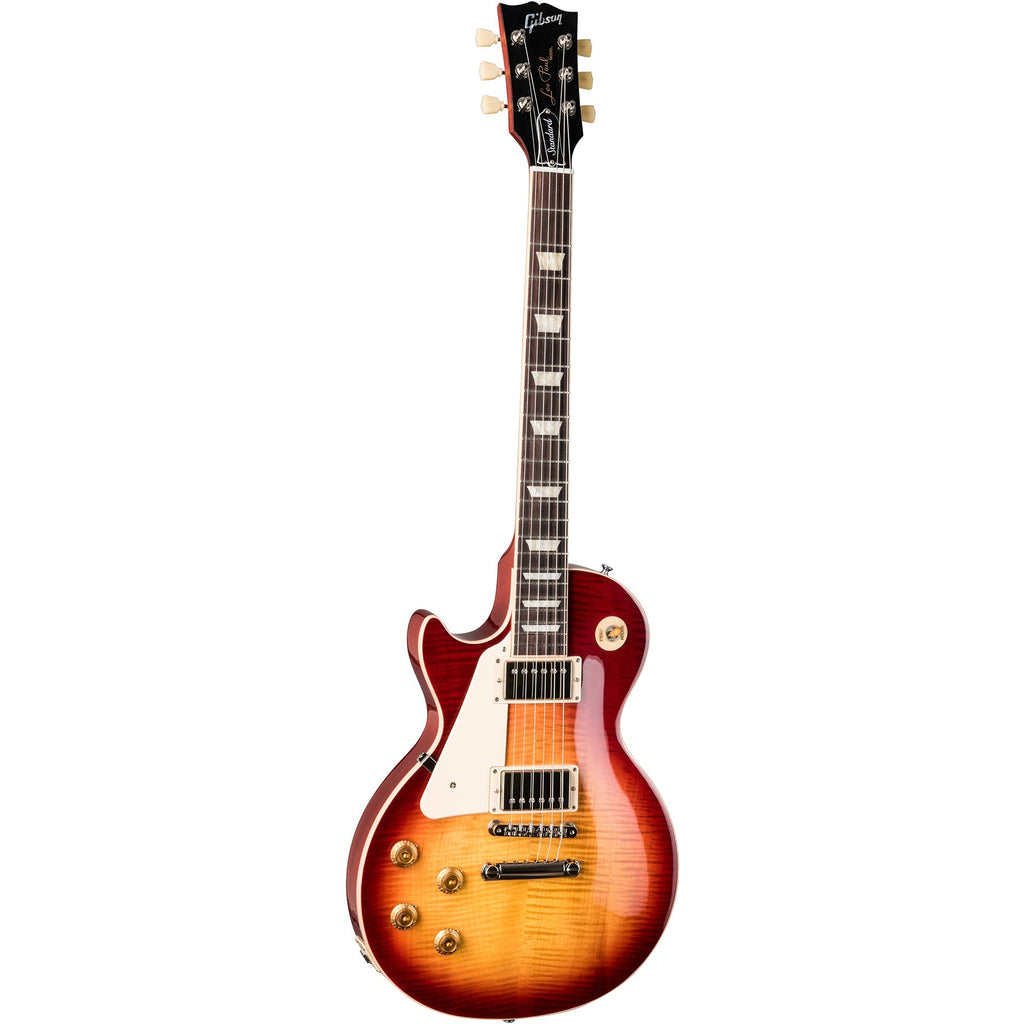 Gibson Left Handed Les Paul Standard 50’s Electric Guitar - Heritage Cherry Sunburst - View 2 | MusicMarket
