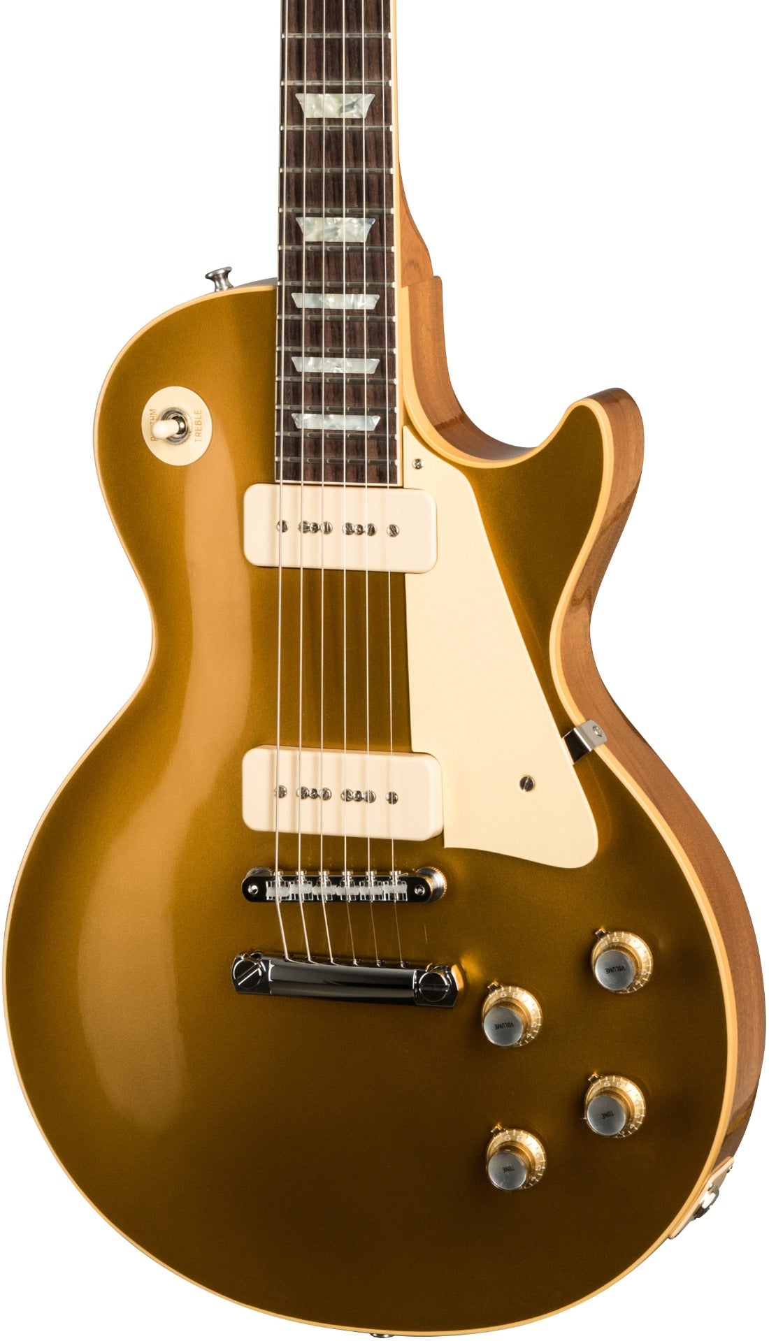 Gibson 1968 Les Paul Standard Goldtop Reissue Electric Guitar - View 7 | MusicMarket