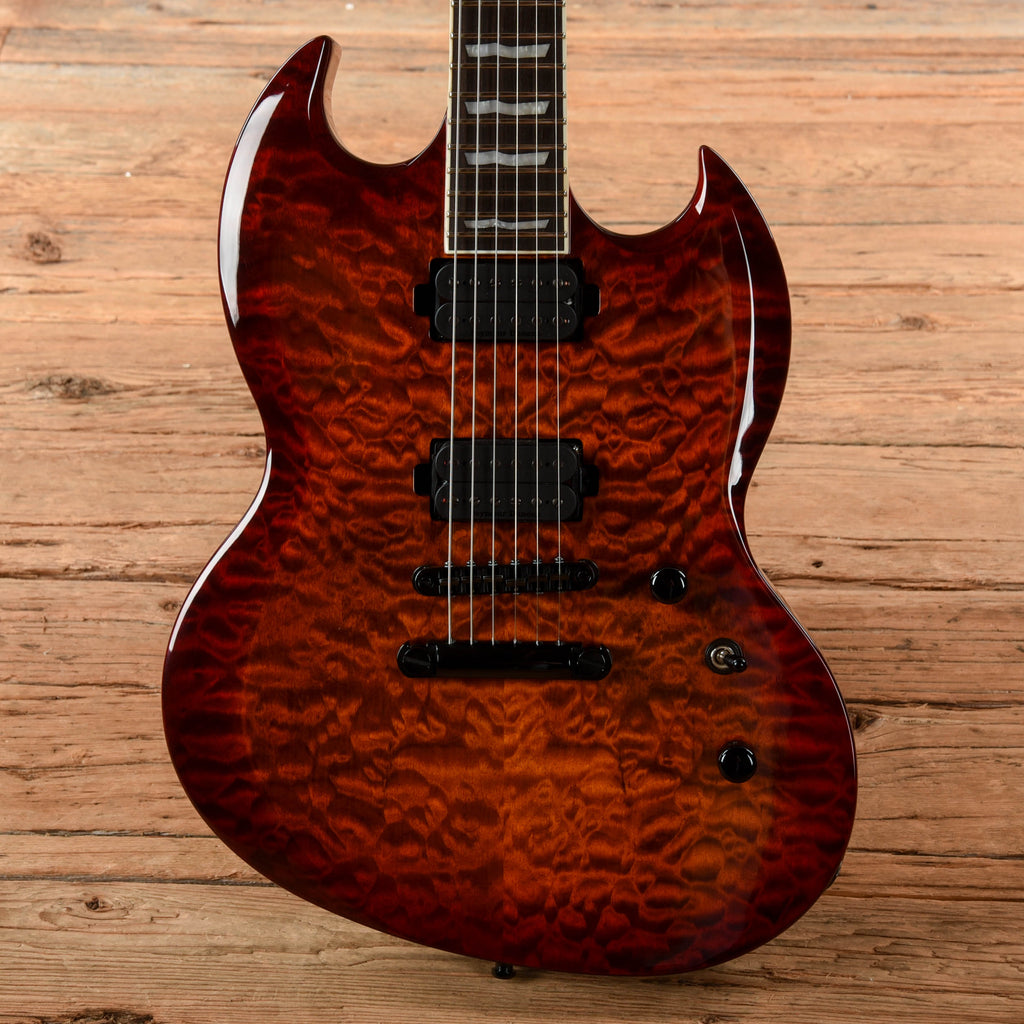 LTD Viper-1000 Tiger Eye Sunburst 2020 - MusicMarket