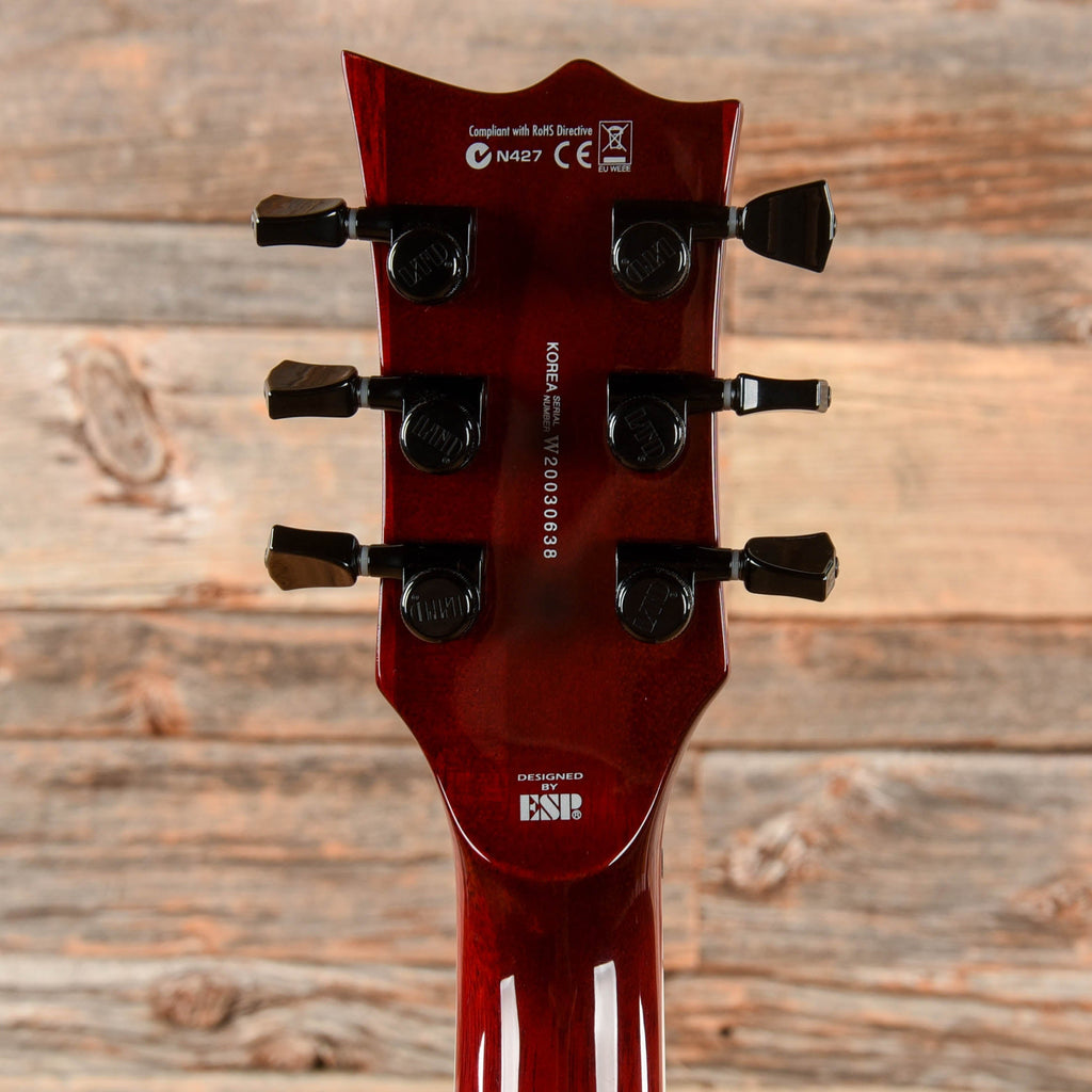 LTD Viper-1000 Tiger Eye Sunburst 2020 - View 6 | MusicMarket