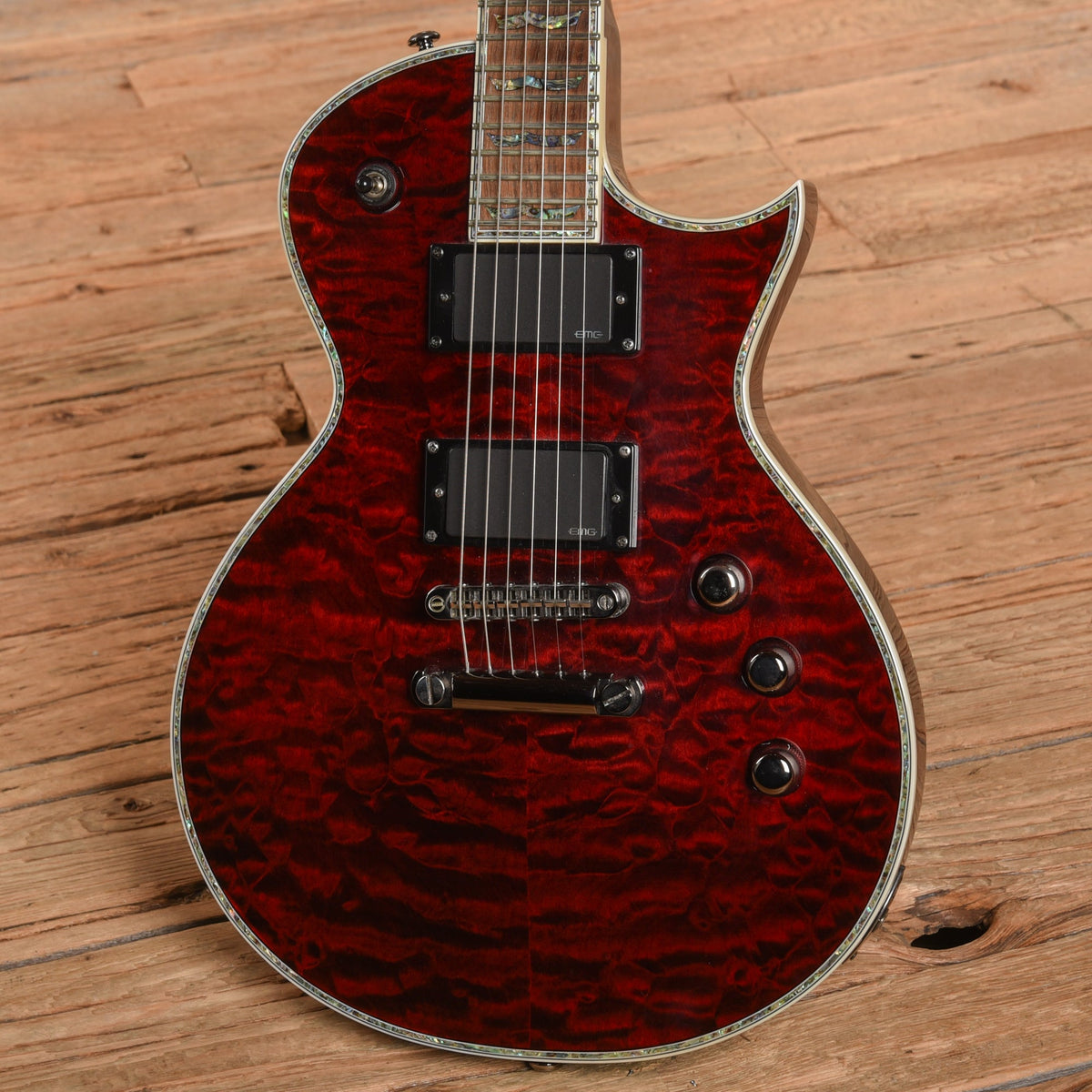 LTD EC-1000 Deluxe Black Cherry 2009 - View 2 | MusicMarket