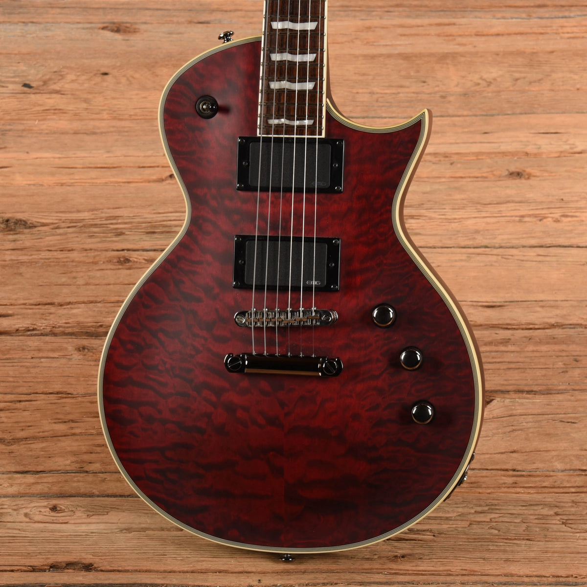 LTD EC-401QM Black Cherry 2016 - View 2 | MusicMarket