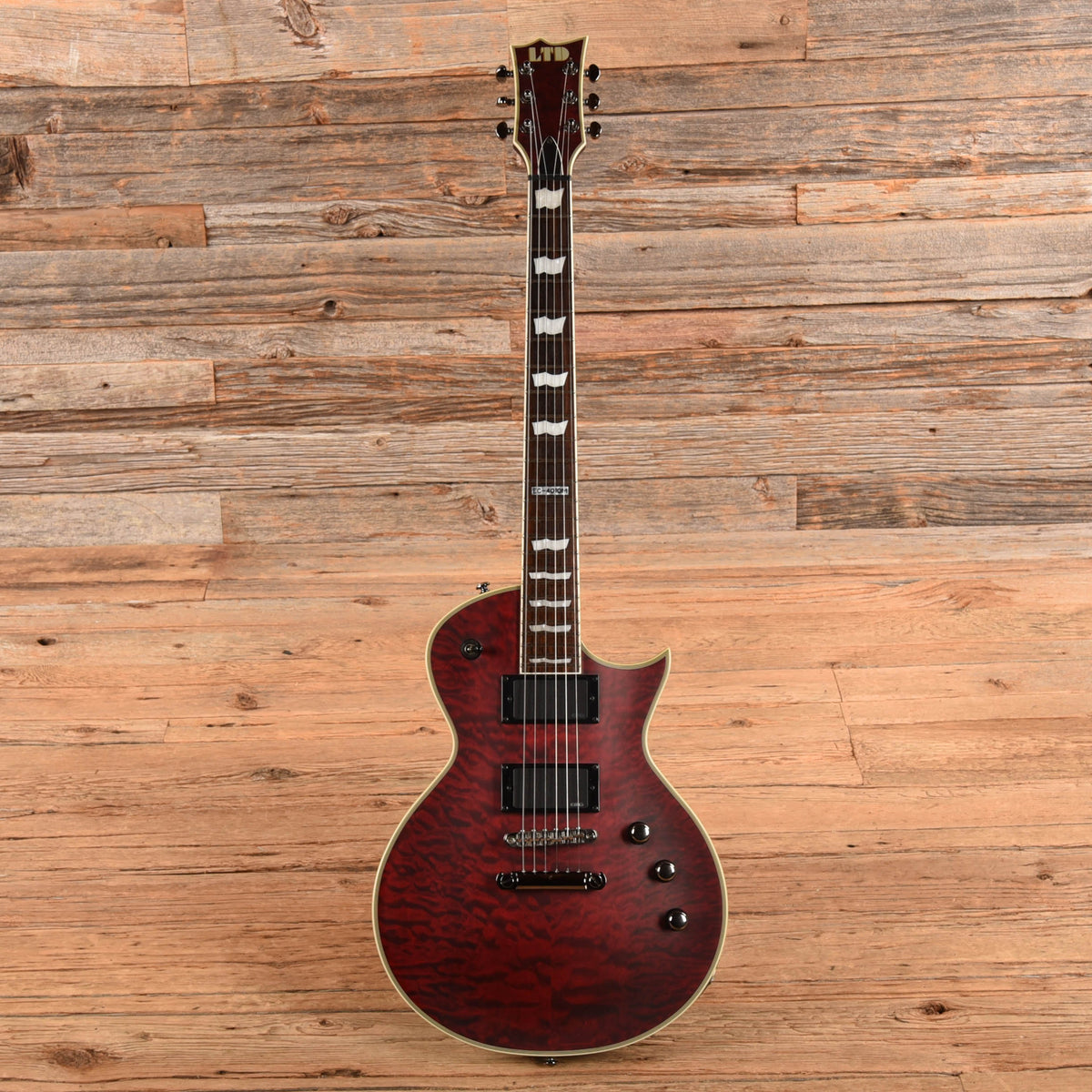 LTD EC-401QM Black Cherry 2016 - View 4 | MusicMarket