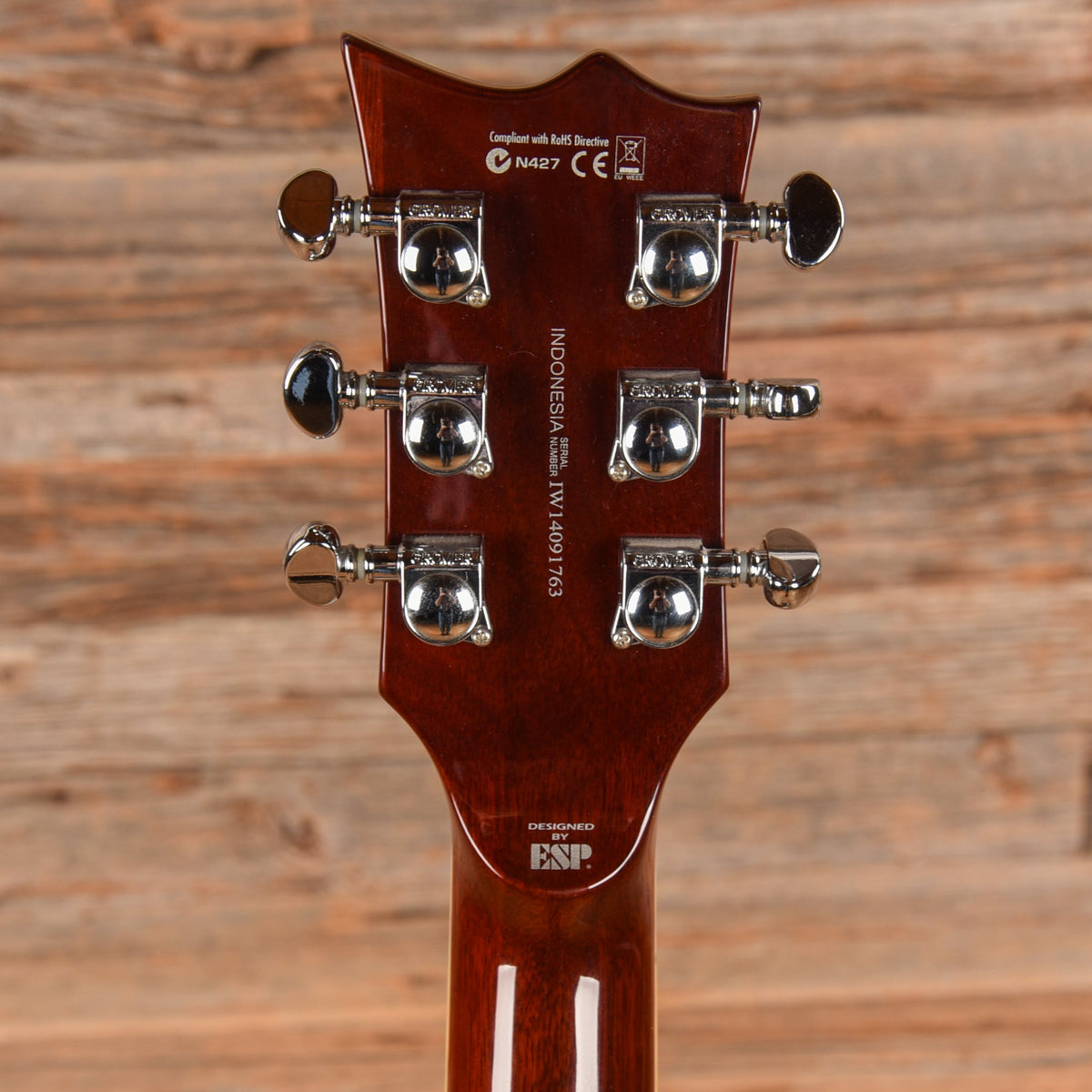 LTD EC-401VF Tobacco Sunburst 2014 - View 7 | MusicMarket