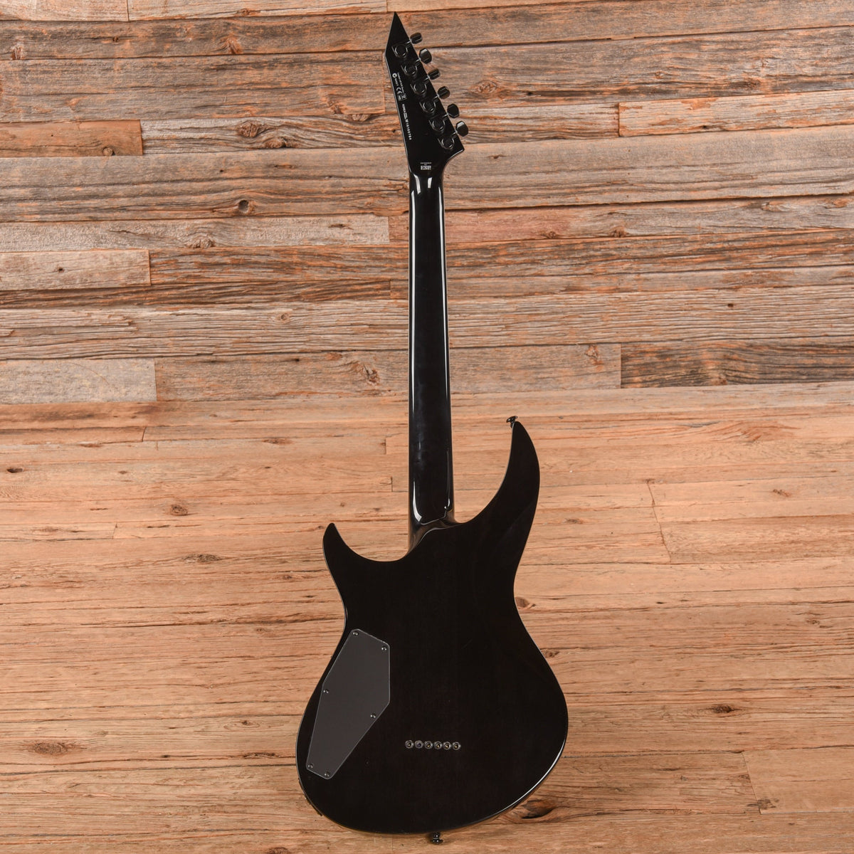 LTD H3-1000 Deluxe Black Turquoise Sunburst 2019 - View 5 | MusicMarket