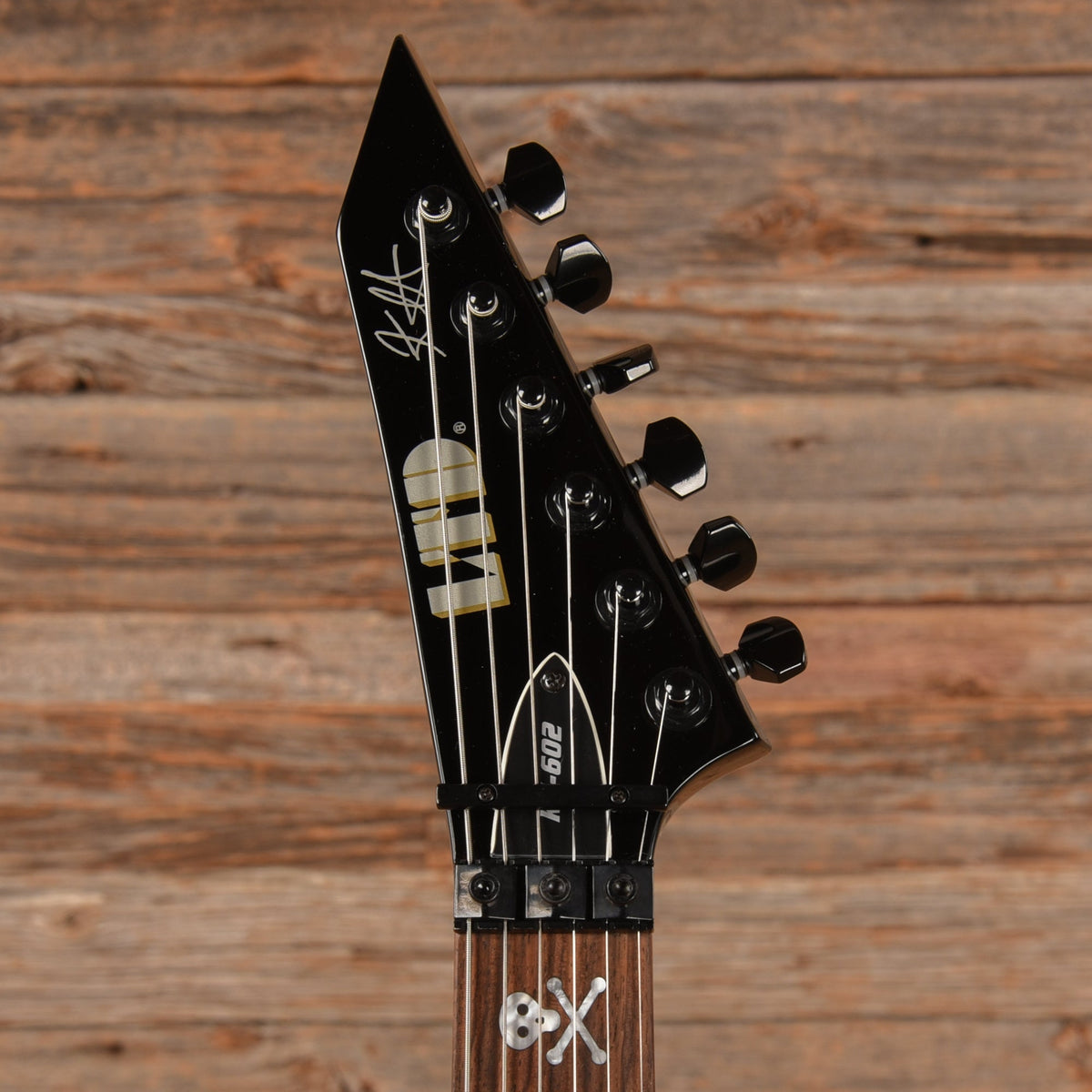 LTD KH-602 Kirk Hammett Signature Black 2017 - View 6 | MusicMarket