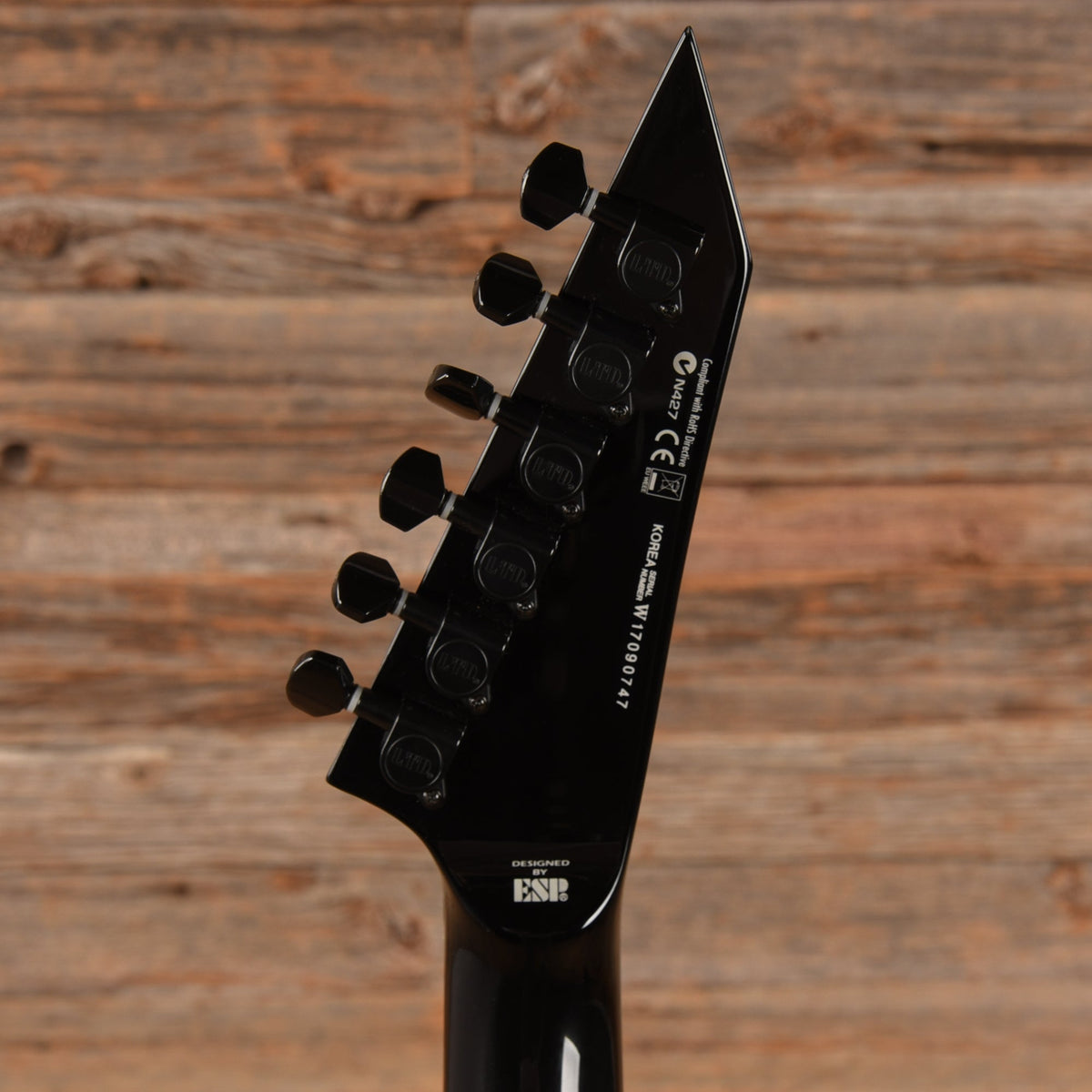 LTD KH-602 Kirk Hammett Signature Black 2017 - View 7 | MusicMarket