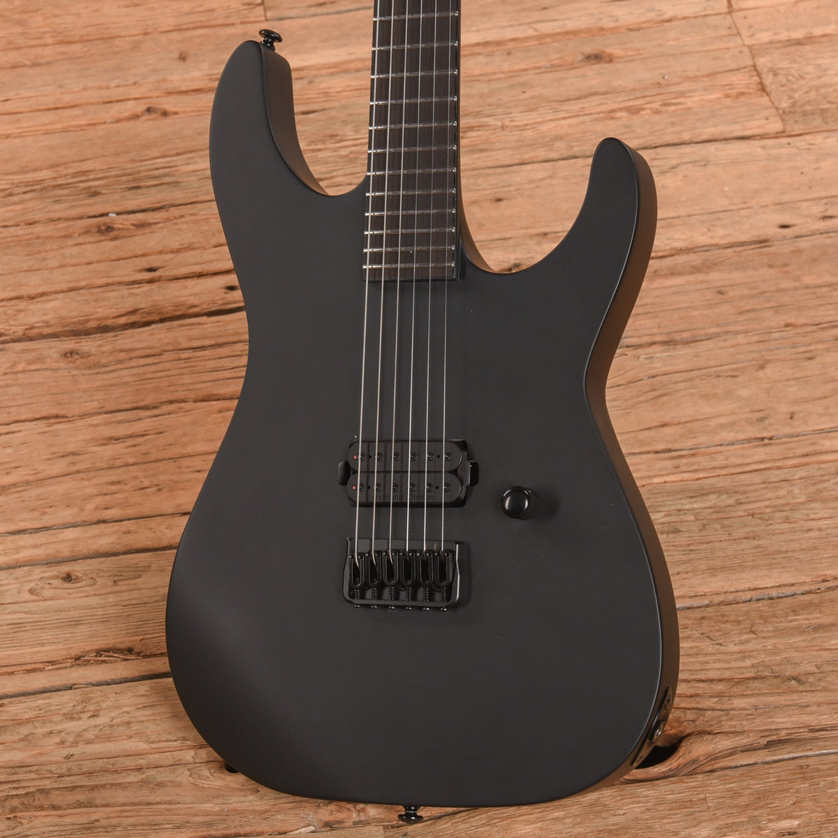 LTD M-HT Black Metal Satin Black 2025 - View 2 | MusicMarket