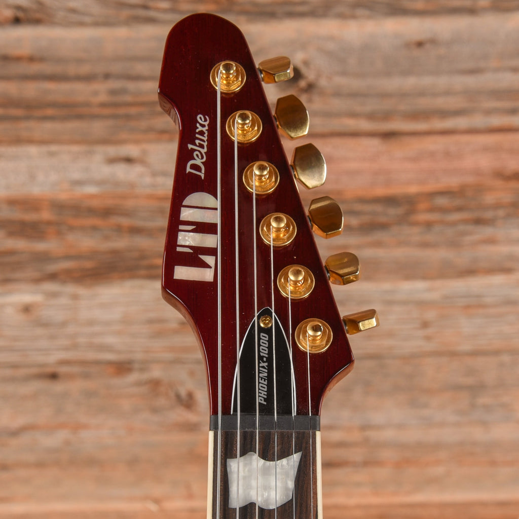 LTD Phoenix-1000 Transparent Black Cherry 2020 - View 6 | MusicMarket