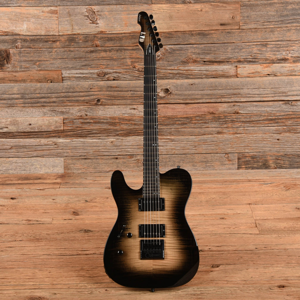 LTD TE-1000 Evertune Black Natural Burst 2019 LEFTY - View 4 | MusicMarket