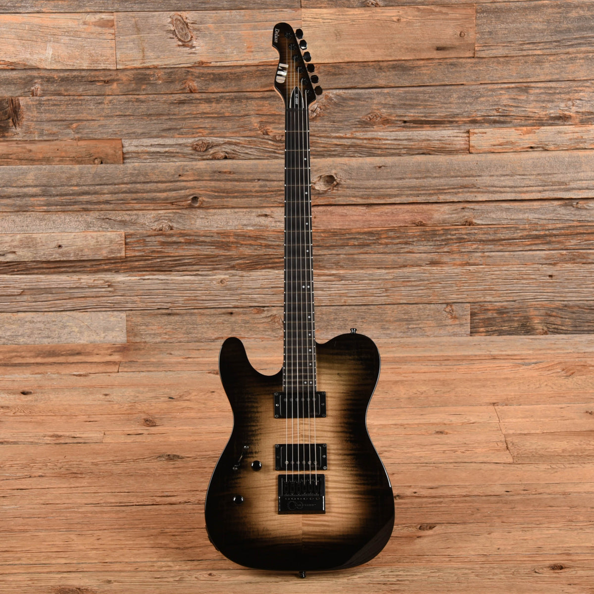 LTD TE-1000 Evertune Black Natural Burst 2019 LEFTY - View 4 | MusicMarket