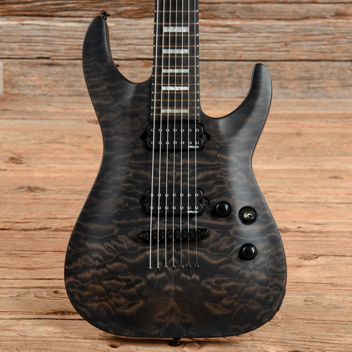 LTD ZH-7 Zach Householder Signature See Thru Black Satin 2013 - MusicMarket