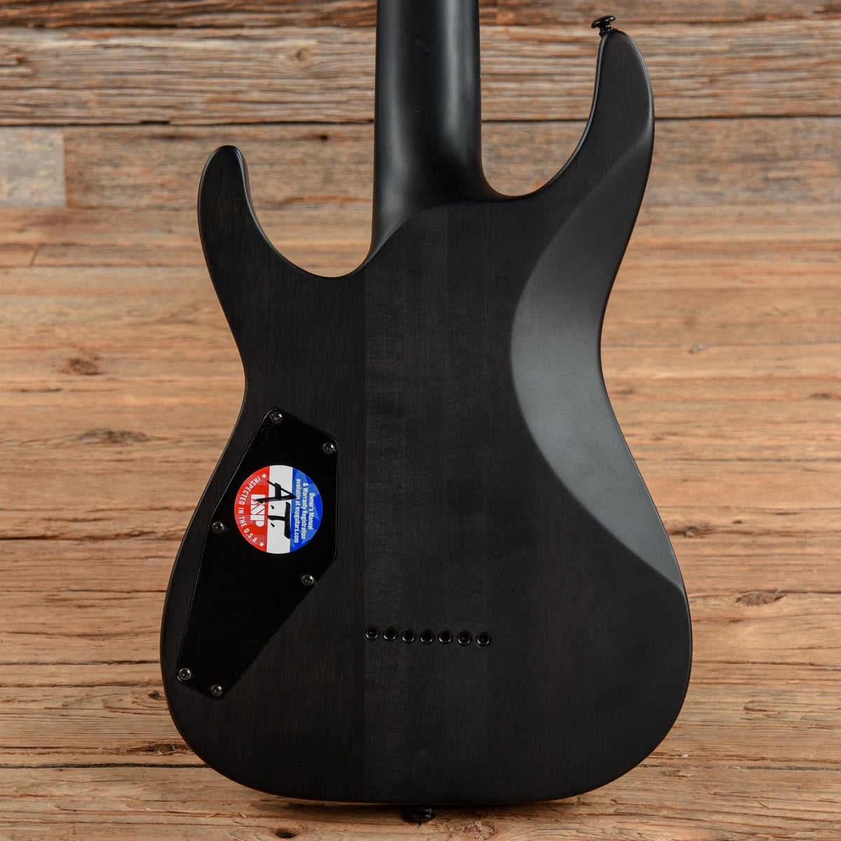 LTD ZH-7 Zach Householder Signature See Thru Black Satin 2013 - View 3 | MusicMarket