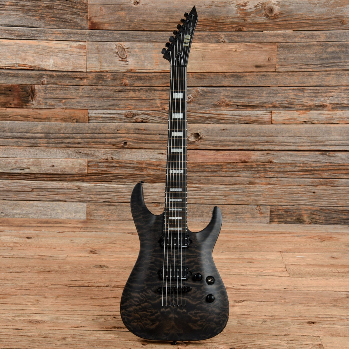 LTD ZH-7 Zach Householder Signature See Thru Black Satin 2013 - View 4 | MusicMarket