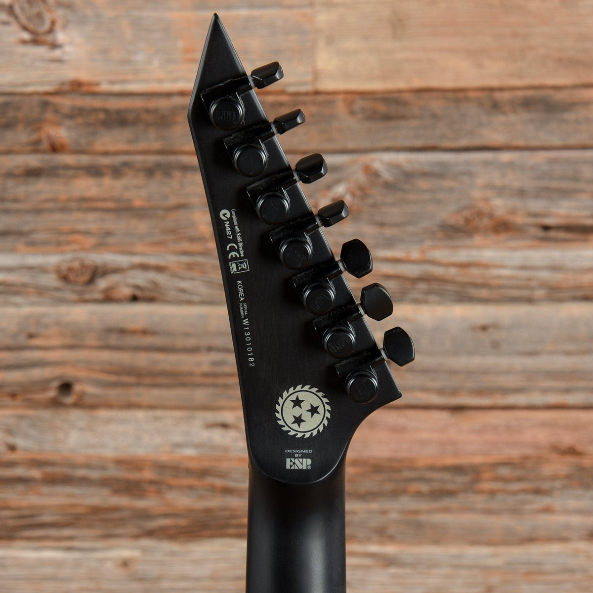 LTD ZH-7 Zach Householder Signature See Thru Black Satin 2013 - View 7 | MusicMarket