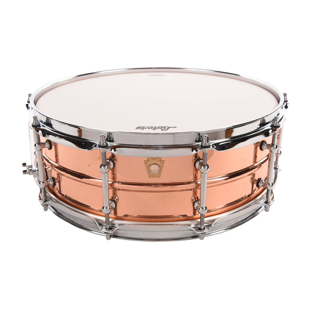 Ludwig 5x14 Copper Phonic Snare Drum w/Tube Lugs - MusicMarket