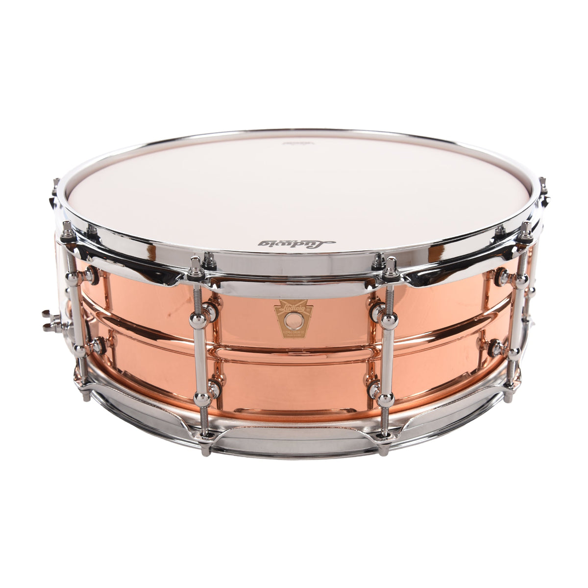 Ludwig 5x14 Copper Phonic Snare Drum w/Tube Lugs - MusicMarket