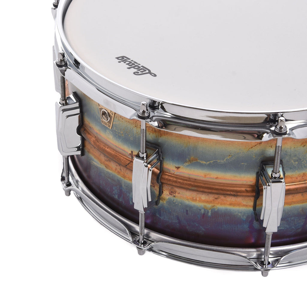 Ludwig 6.5x14 Raw Bronze Phonic Snare Drum - View 3 | MusicMarket