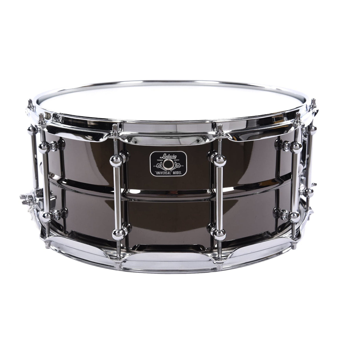Ludwig 6.5x14 Universal Brass Snare Drum Chrome - MusicMarket