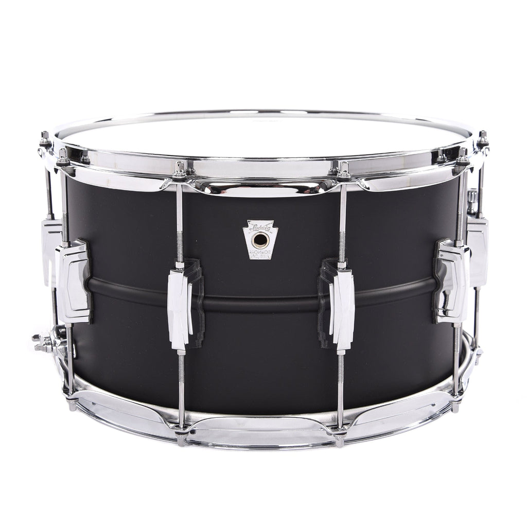 Ludwig 8x14 Flat Black Beauty Snare Drum - MusicMarket