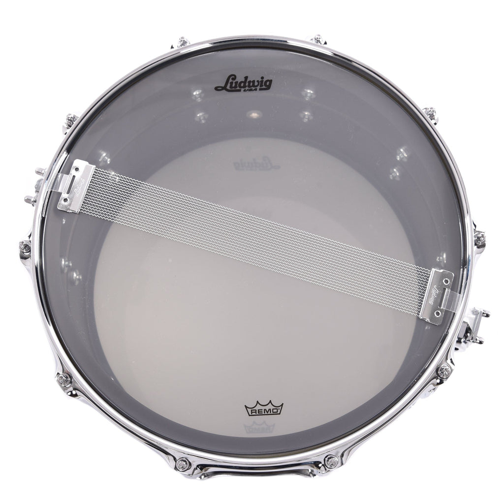 Ludwig 8x14 Flat Black Beauty Snare Drum - View 6 | MusicMarket