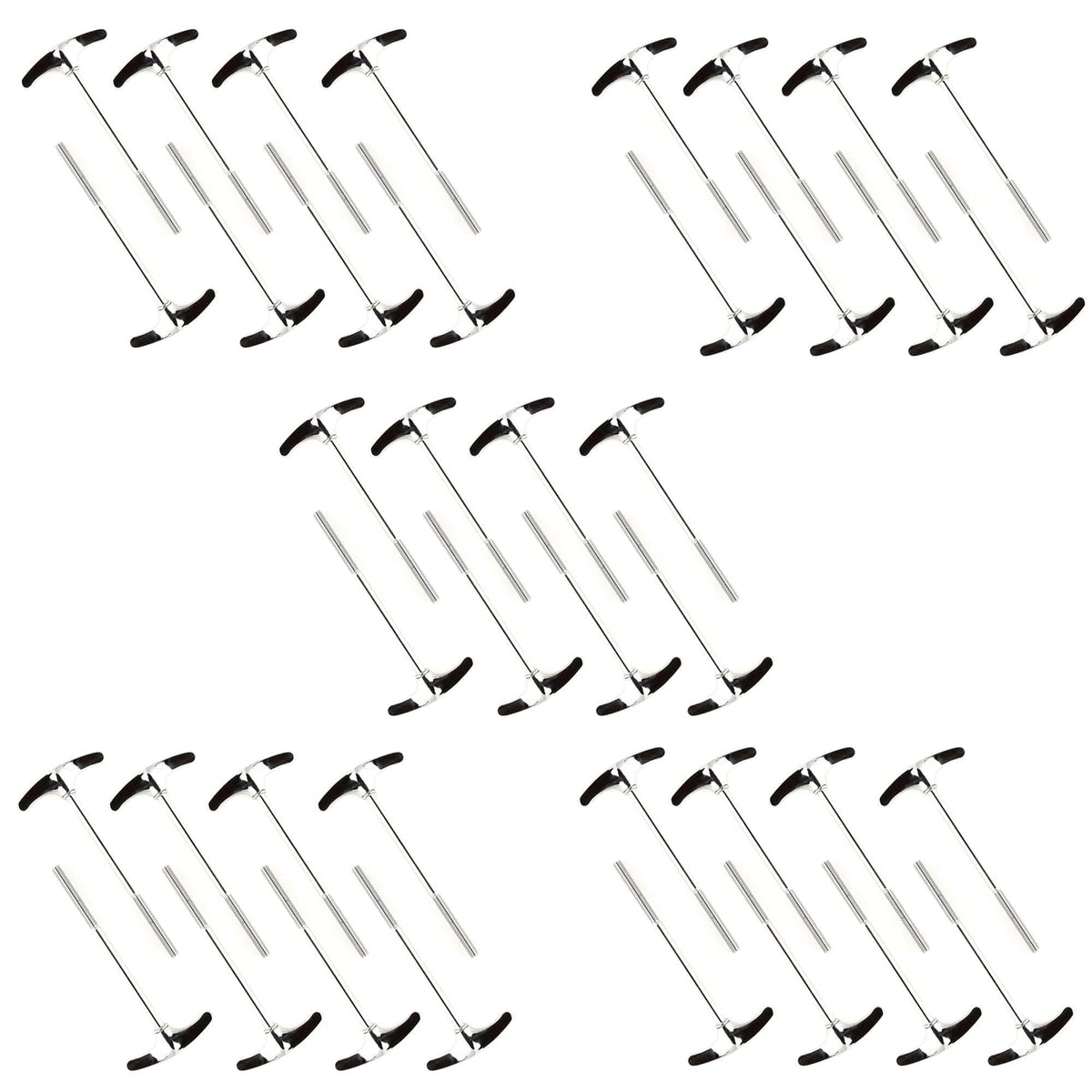 Ludwig Classic Bass Drum T-Rods w/Washers (40 Pack Bundle) - MusicMarket