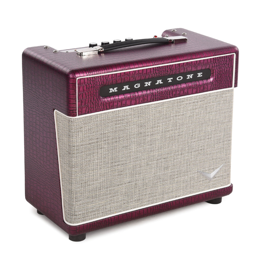 Magnatone BABY M80 12w 1x10" Combo Billy Gibbons Signature Chrome Grape - View 2 | MusicMarket