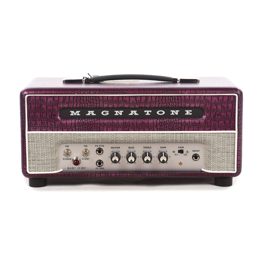 Magnatone BABY M-80 12w Head Billy Gibbons Signature Chrome Grape - MusicMarket