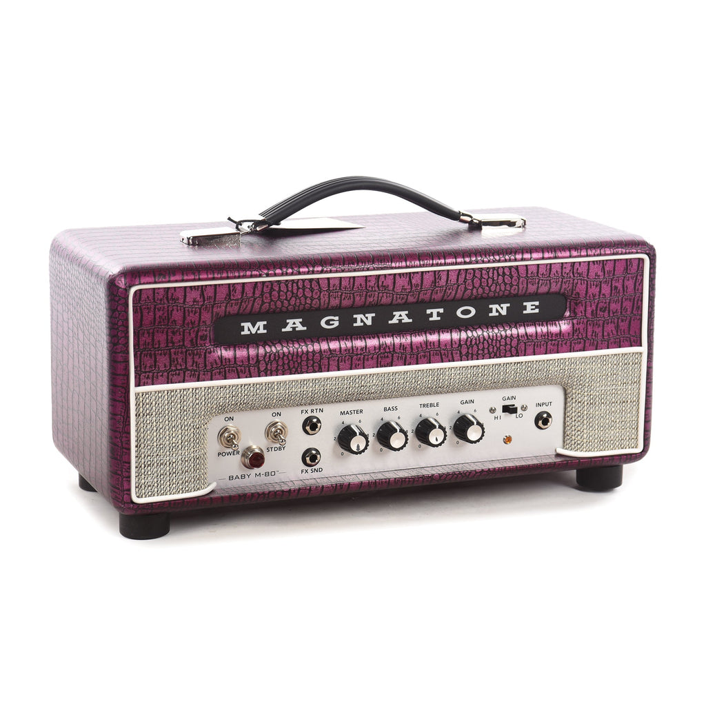 Magnatone BABY M-80 12w Head Billy Gibbons Signature Chrome Grape - View 2 | MusicMarket