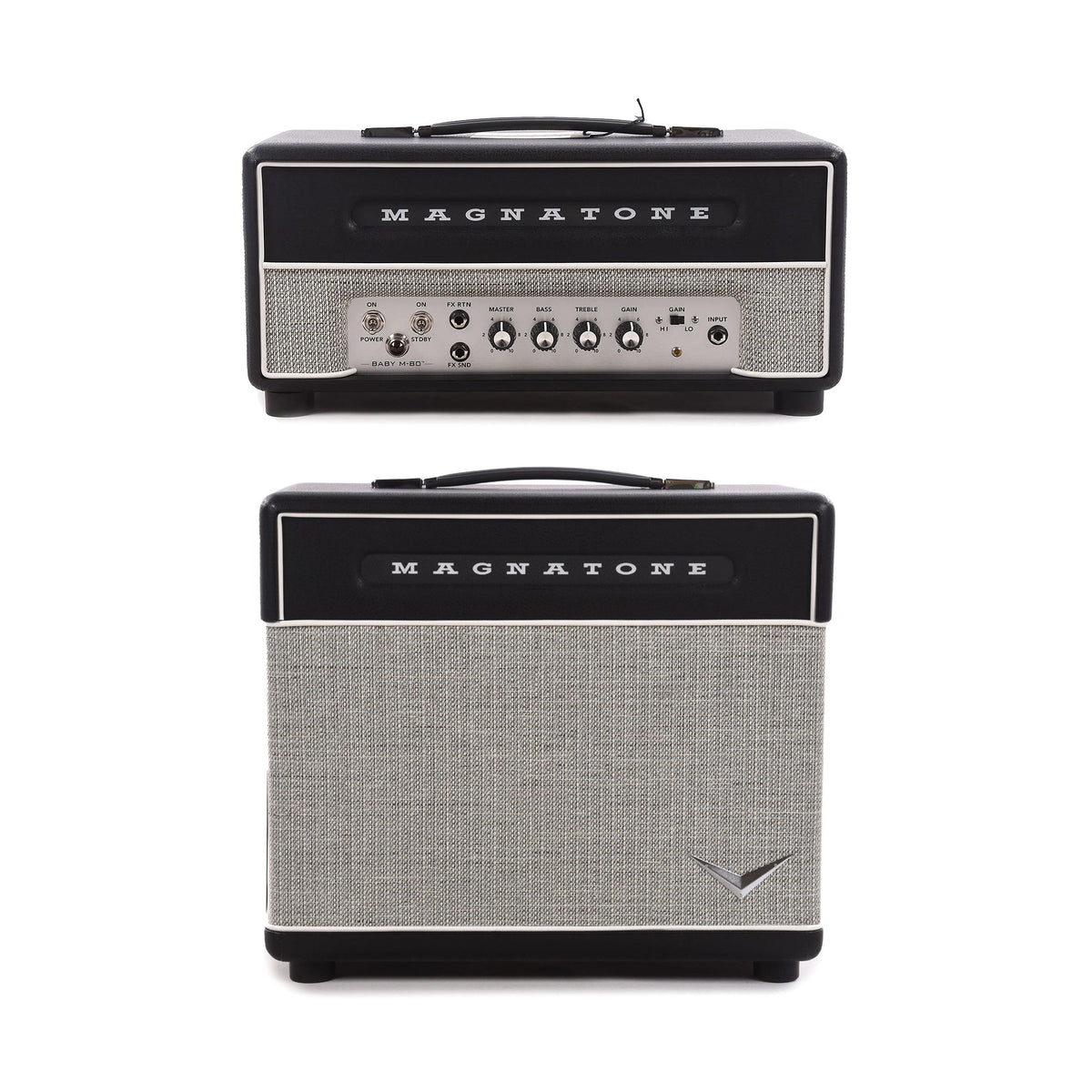 Magnatone BABY M80 12w Head and 1x10" Extension Cab Bundle - MusicMarket