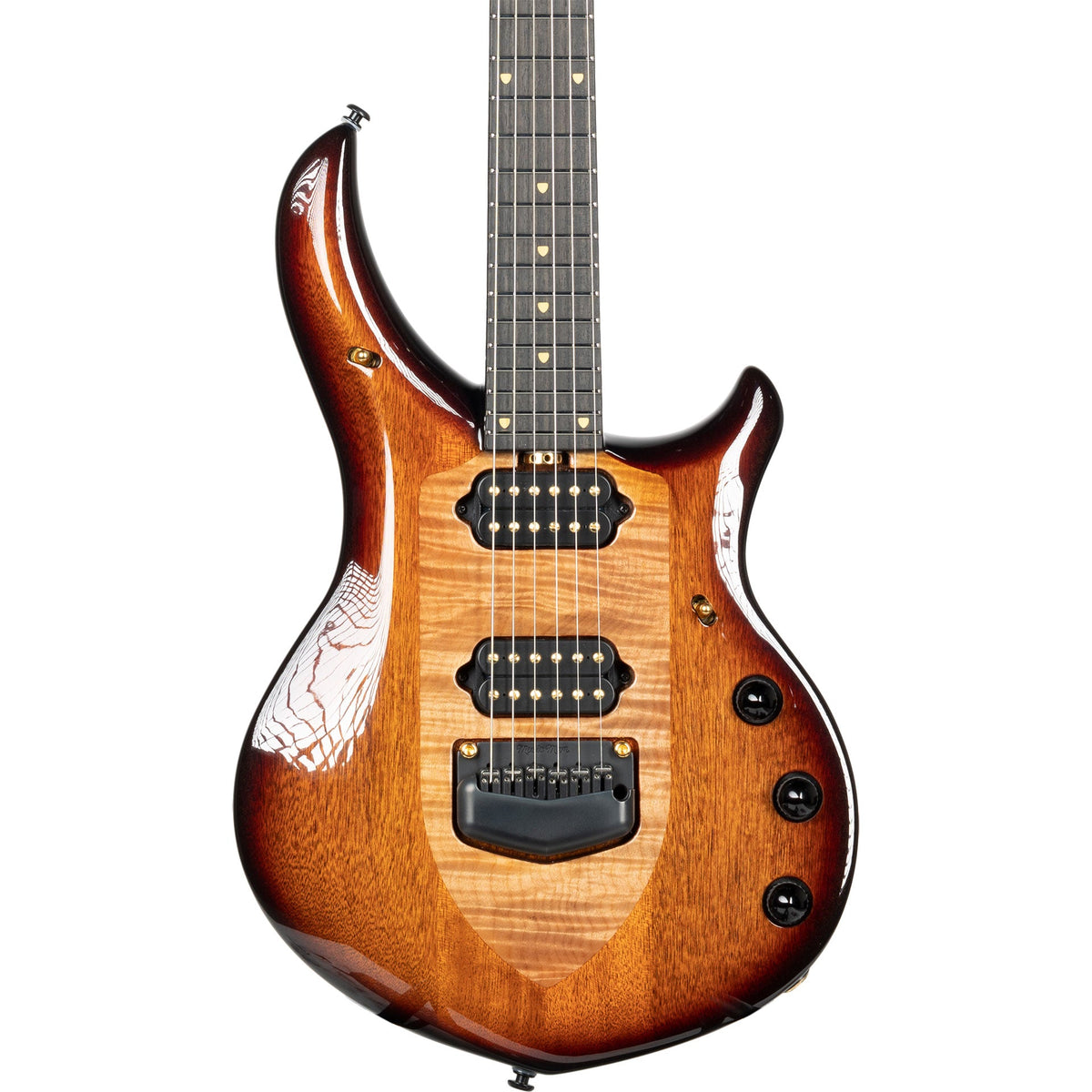 Music Man Majesty 6 20th Anniversary 6-String Electric Guitar in Honey Butter - View 7 | MusicMarket
