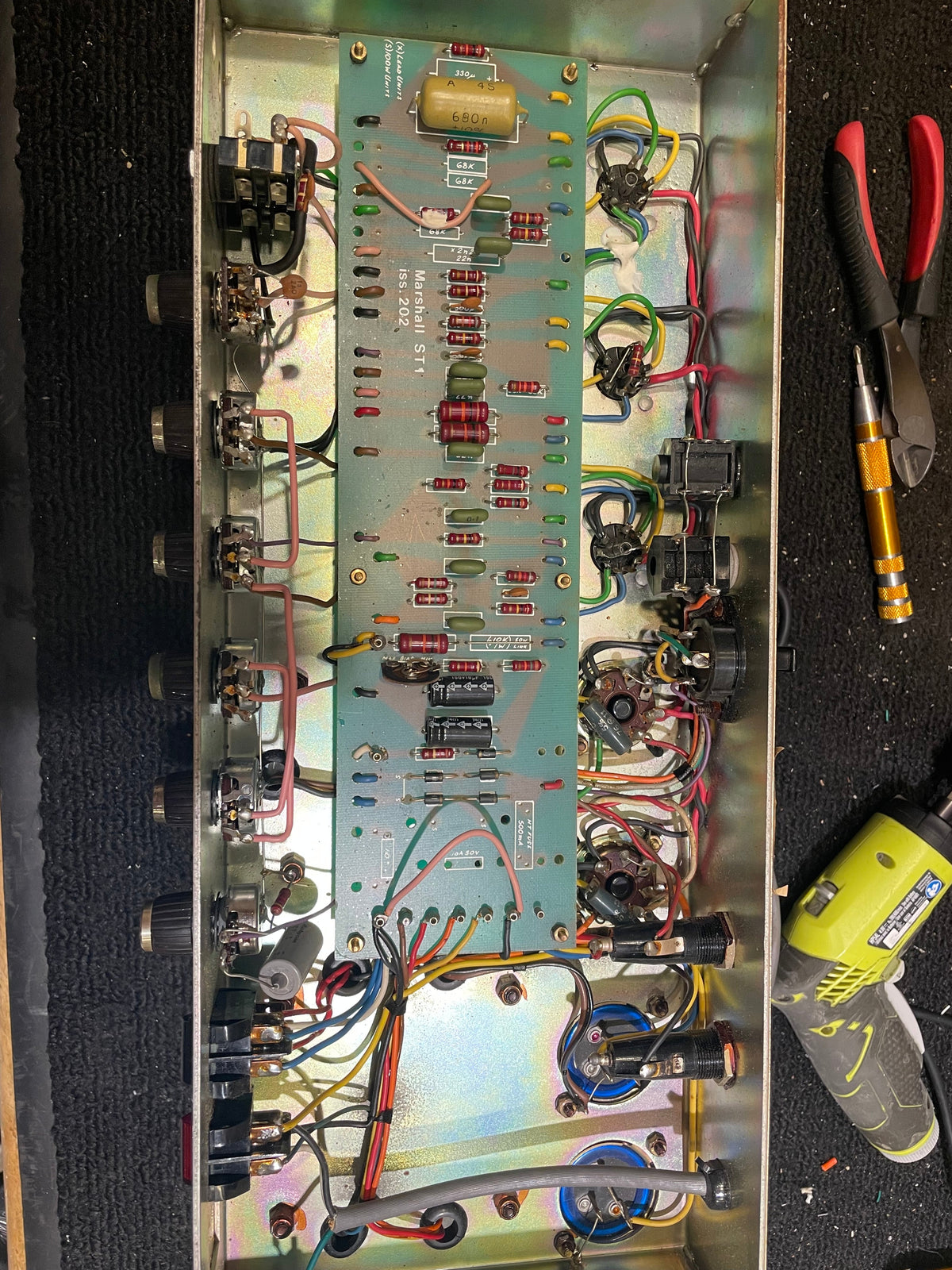Marshall JMP 2204 Master Model 50 Mk II Lead 1977 - View 3 | MusicMarket
