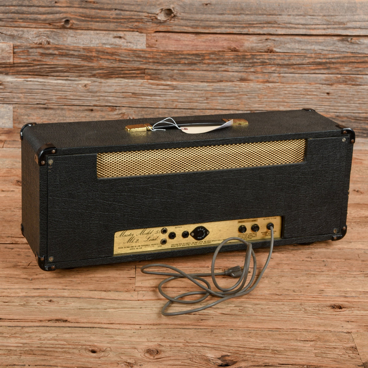Marshall JMP Model 2204 Master Model Mk 2 50-Watt Guitar Amp Head 1980 - View 2 | MusicMarket