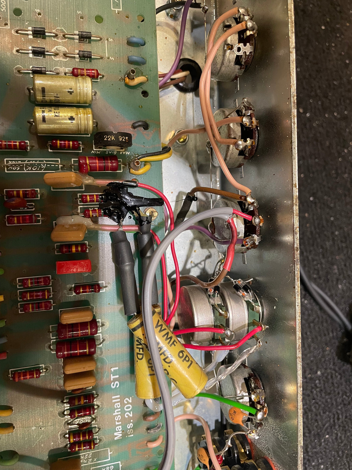 Marshall JMP Model 2204 Master Model Mk 2 50-Watt Guitar Amp Head 1980 - View 5 | MusicMarket