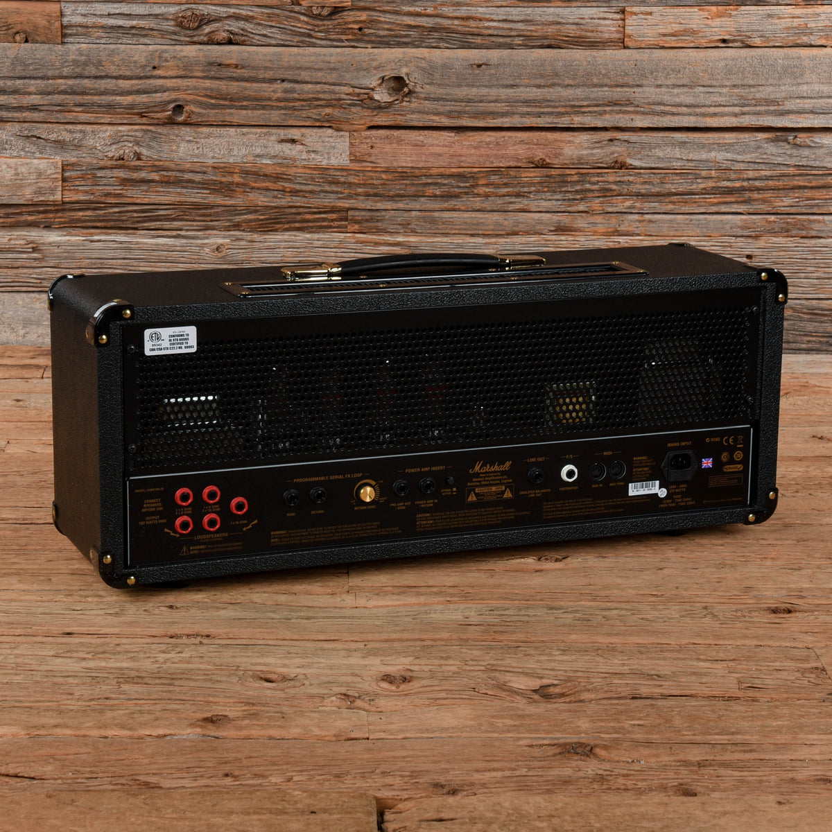 Marshall Marshall 100w Joe Satriani Head - Dave Amato of REO Speedwagon - View 2 | MusicMarket
