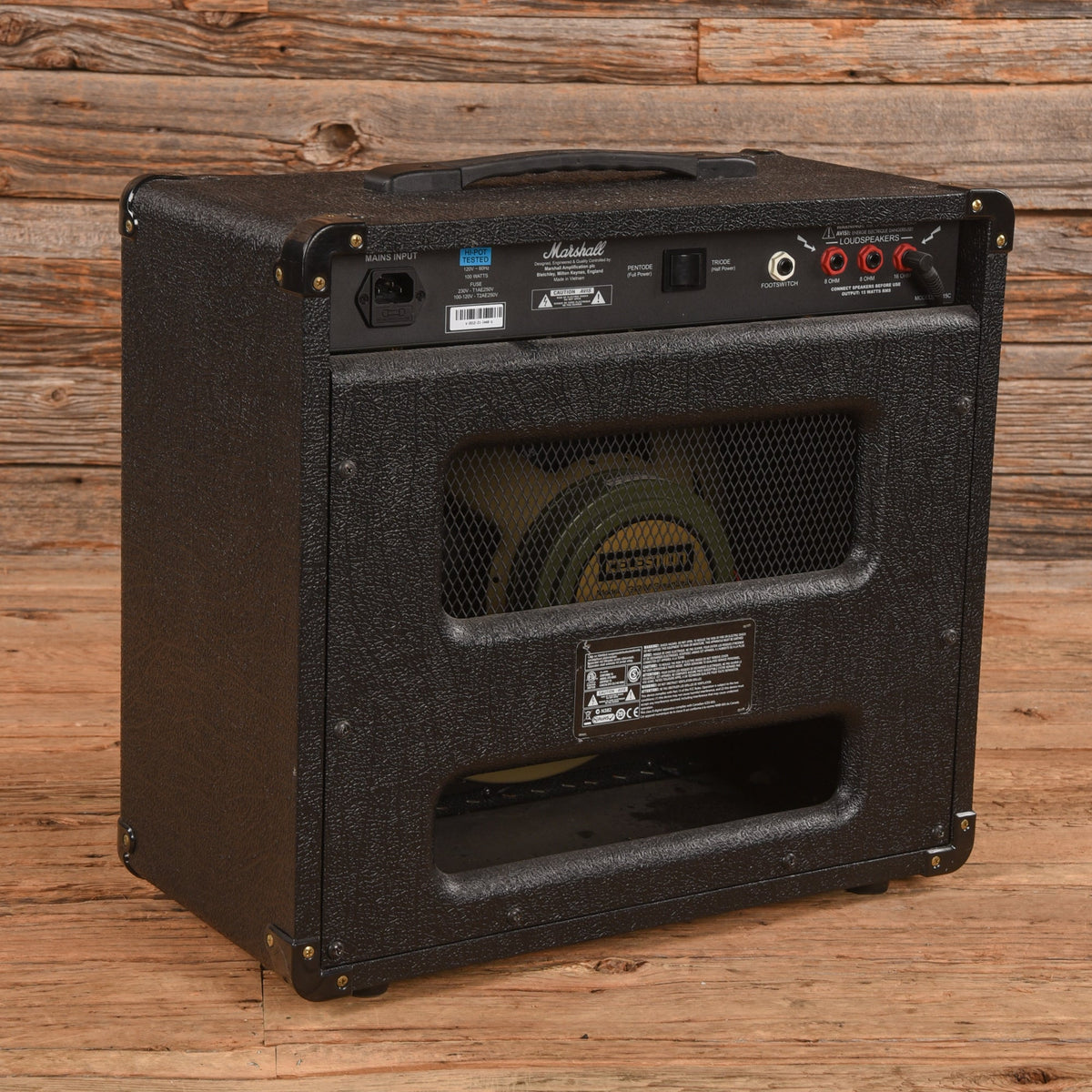 Marshall DSL15C 2-Channel 15-Watt 1x12" Guitar Combo Amp - View 2 | MusicMarket