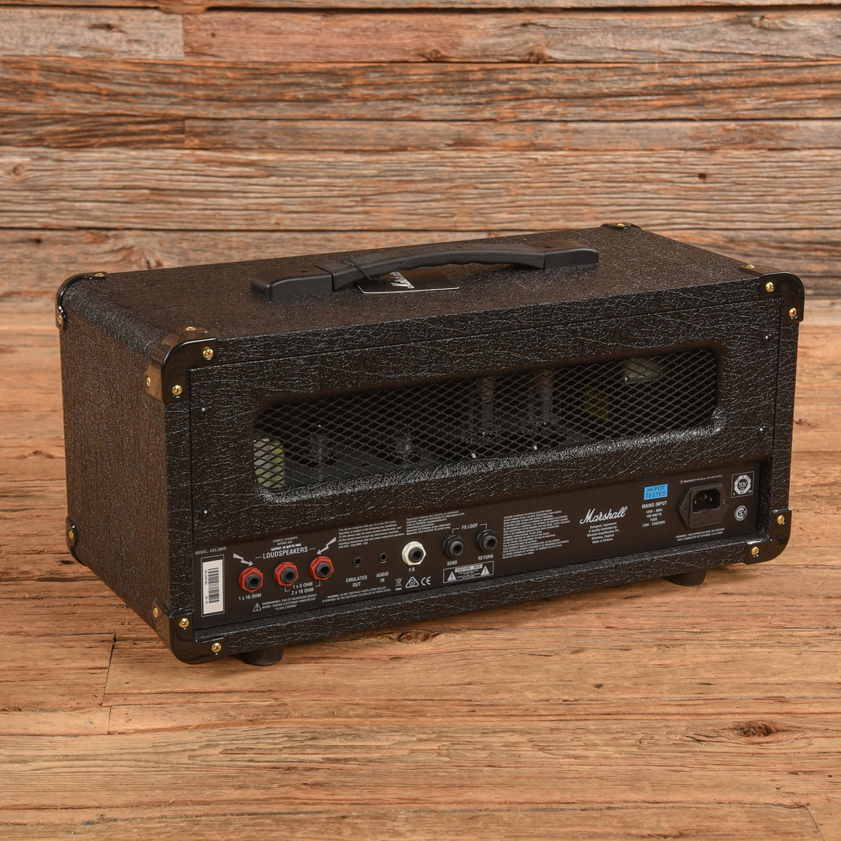 Marshall DSL20HR 20-Watt Guitar Amp Head - View 2 | MusicMarket