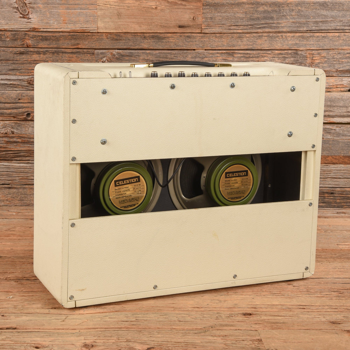 Marshall 1997 Limited Edition White Bluesbreaker Reissue 2x12" Combo - Dave Amato of REO Speedwagon - View 2 |