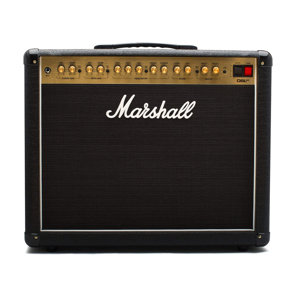 Marshall DSL40CR 40W All-Valve 2-Channel 1x12" Combo w/Resonance Digital Reverb & Celestion V-Type Speaker - MusicMarket