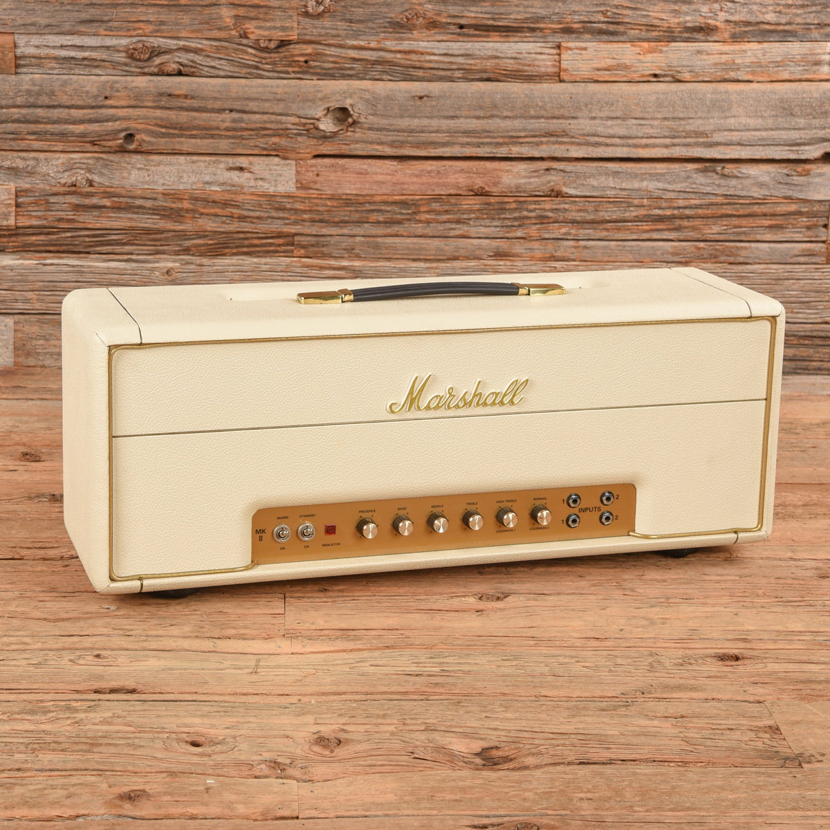 Marshall 1997 Limited Edition White 1959 Super Lead - Dave Amato of REO Speedwagon - MusicMarket